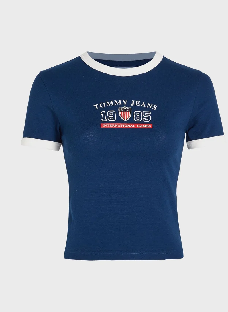 TOMMY JEANS Crew Neck T-Shirt