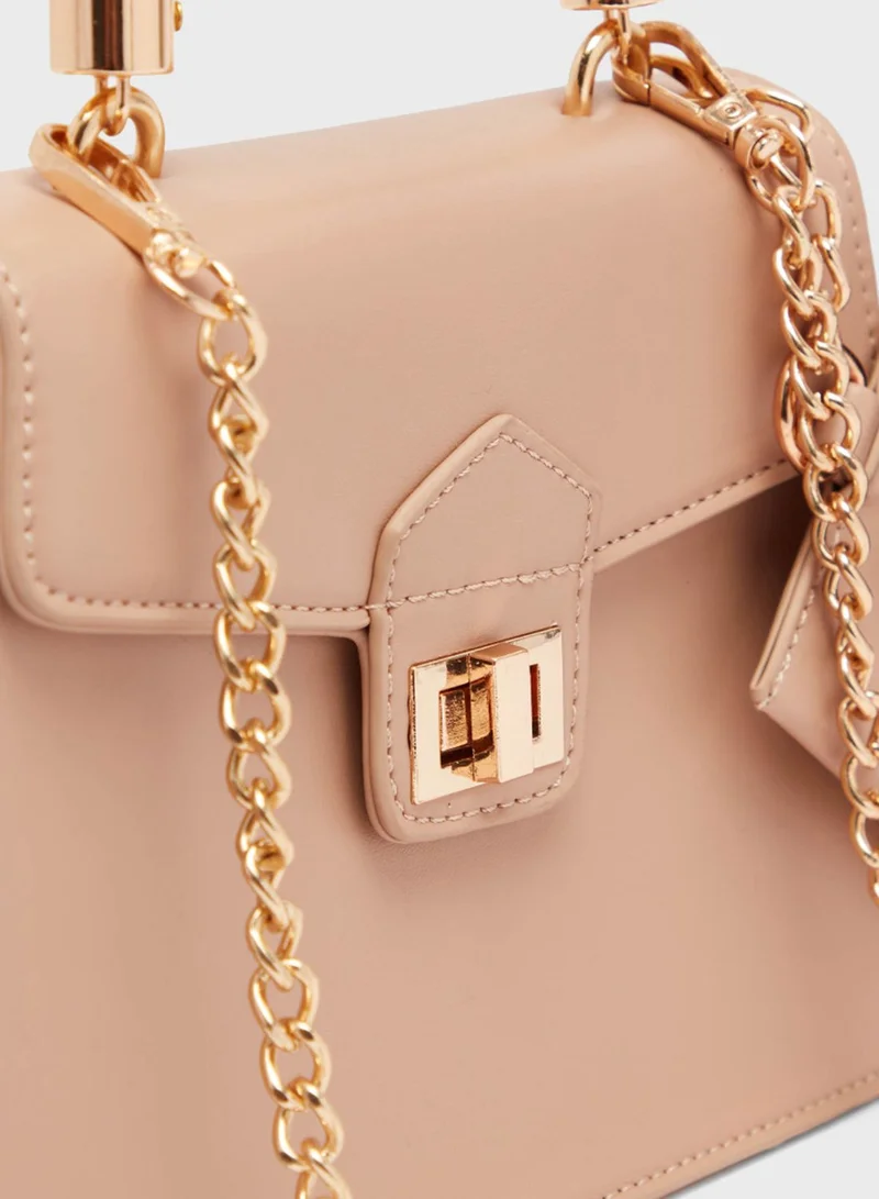 shoexpress Top Handle Crossbody With Small Coin Purse