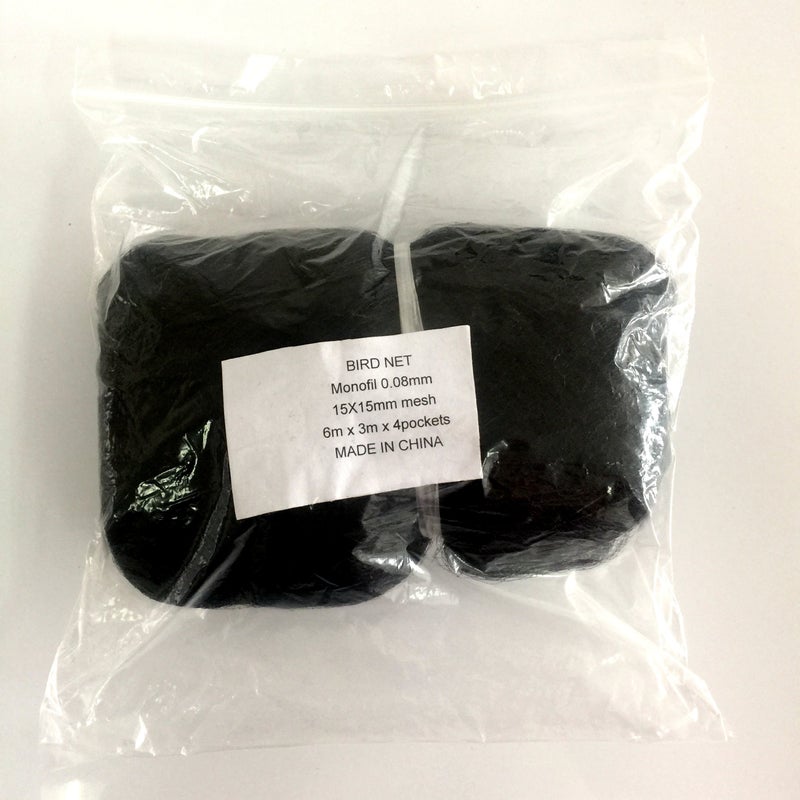 SUNSHORE Nylon 3x6m 15mm mesh Size Bird Mist net Anti Bird Netting Silk Netting for Biological Research 0.08mm - Image 3