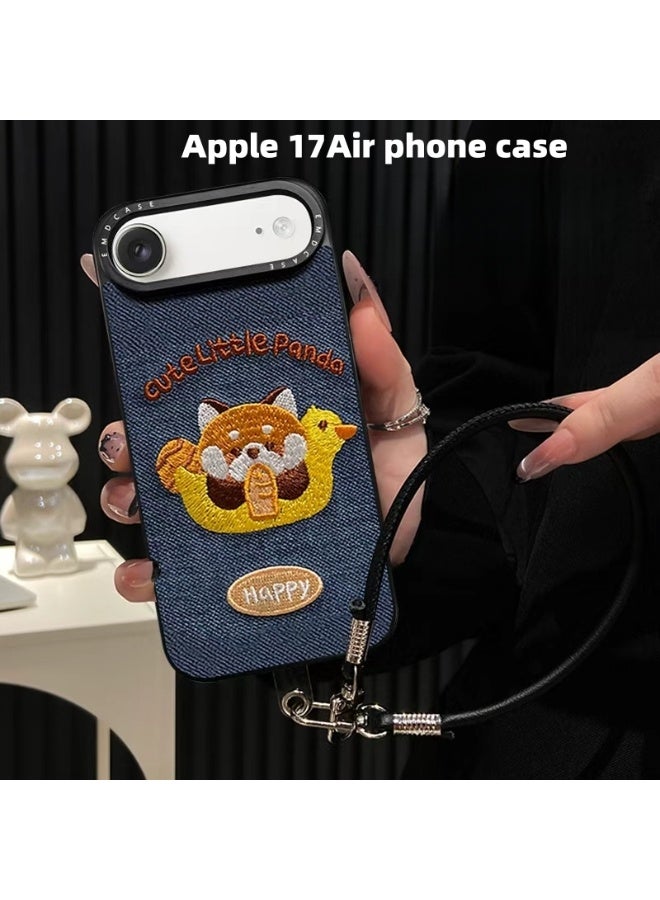 【17Air  غطاء الهاتف】باستخدام حرفة التطريز التقليدية، يتم إنتاجه بدقة بـ 700,000 غرزة. يتميز بتصميم مقاوم للانزلاق، ومضاد للسقوط، ومقاوم للصدمات، بالإضافة إلى خاصية مقاومة البهتان. - Image 1