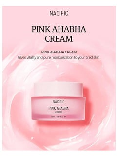 NACIFIC NACIFIC Pink AHA BHA Facial Cream 50ml  - Image 3
