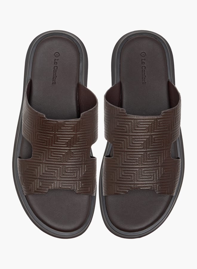 Le Confort Men's Cutout Detail Slip-On Sandals  - Image 1