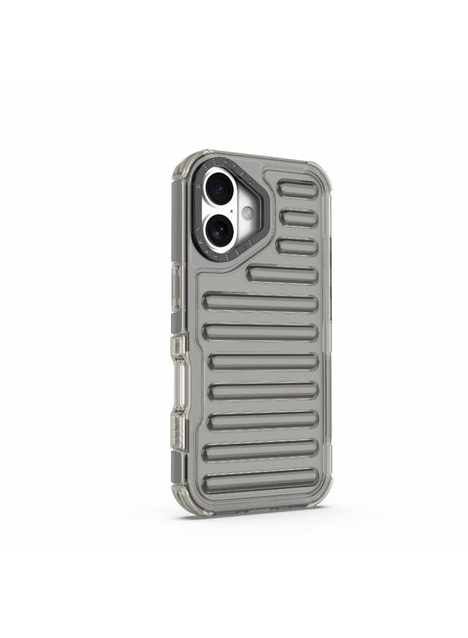 اس-توب جراب لهاتف iPhone 16، جراب هاتف هجين من البولي يوريثان الحراري عالي الشفافية مع وسادة هوائية من البولي كربونات - Image 3