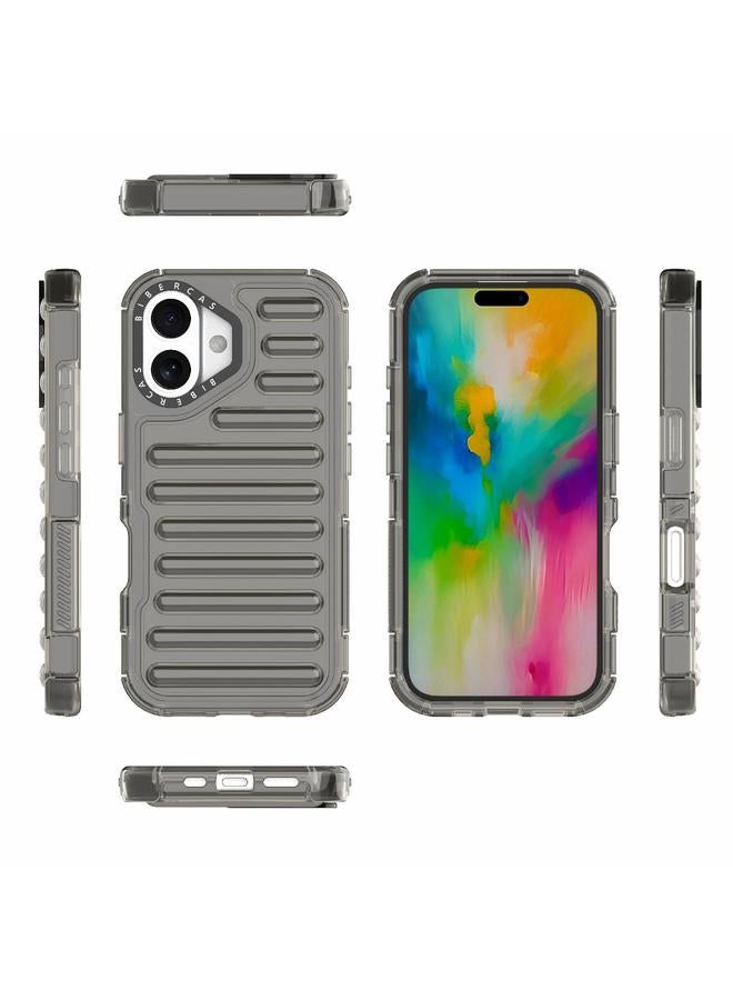 اس-توب جراب لهاتف iPhone 16، جراب هاتف هجين من البولي يوريثان الحراري عالي الشفافية مع وسادة هوائية من البولي كربونات - Image 2