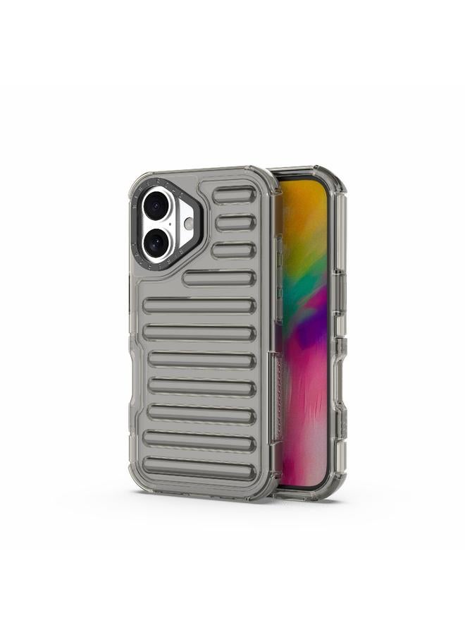 اس-توب جراب لهاتف iPhone 16، جراب هاتف هجين من البولي يوريثان الحراري عالي الشفافية مع وسادة هوائية من البولي كربونات - Image 1