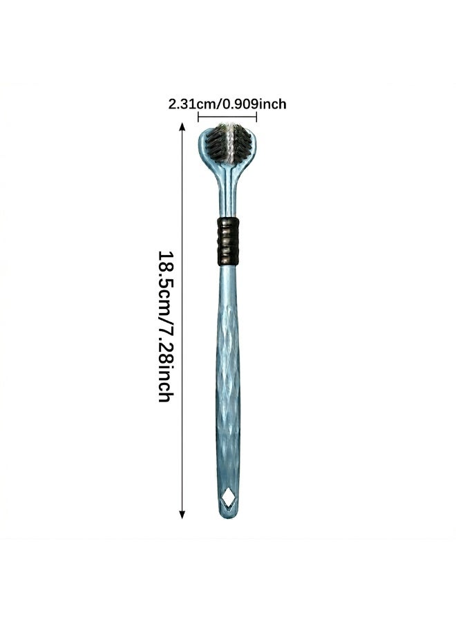Ultra-Soft 3-Sided Toothbrush – Wrap-Around Bristles for Deep Teeth & Gum Cleaning (Random Color) - Image 5