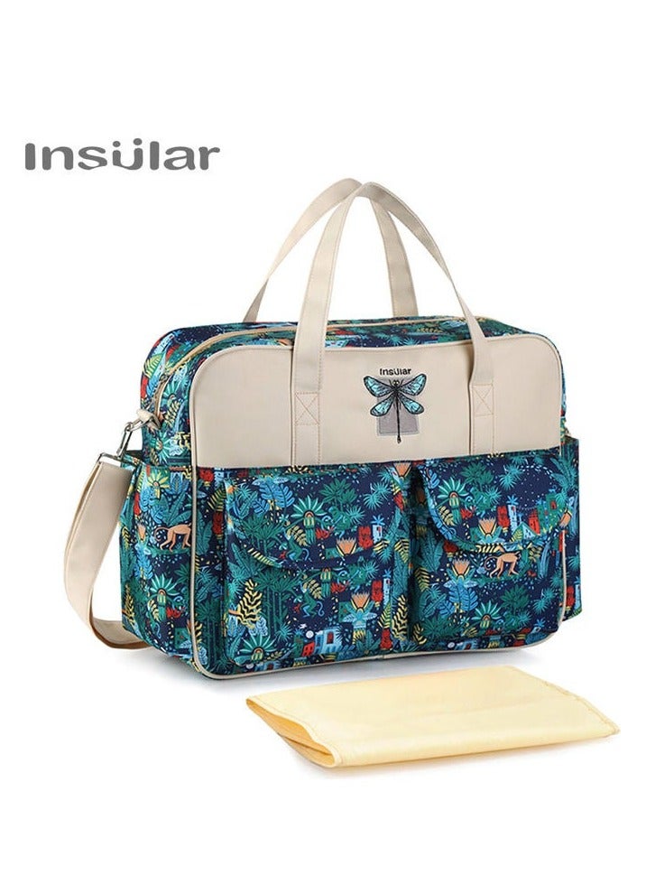 انسولار حقيبة حفاضات متعددة الوظائف من 3 قطع - Image 1