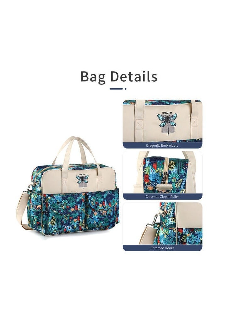 انسولار حقيبة حفاضات متعددة الوظائف من 3 قطع - Image 3