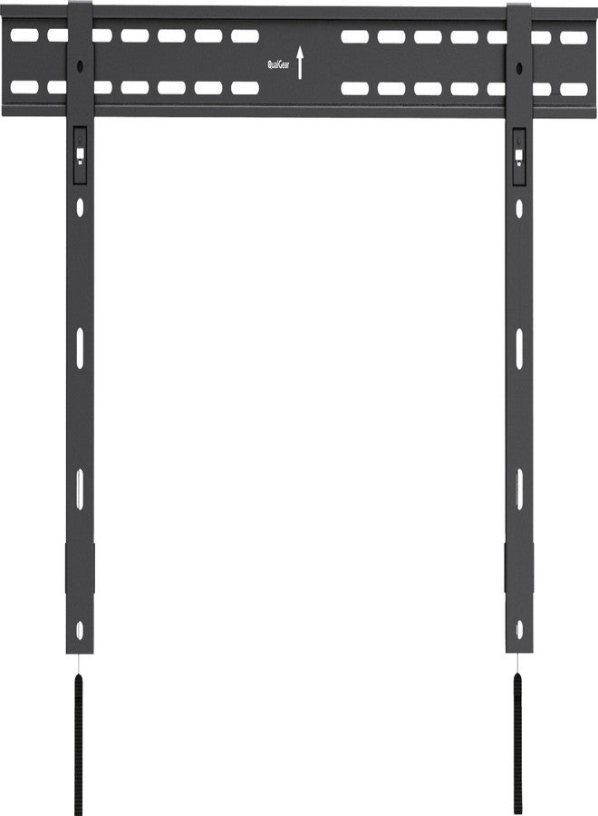 QualGear QG-TM-002-BLK 37-Inch to 70-Inch Universal Ultra Slim Low Profile Fixed Wall Mount LED TVs, Black - Image 1