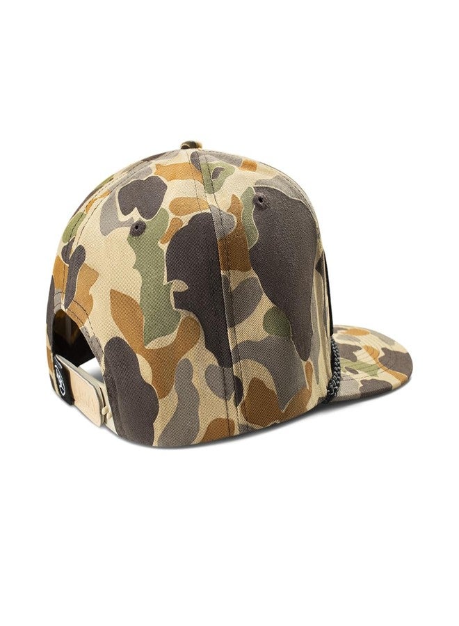 ARIAT Men's Camo 3D Embroidered Logo Rope Accent Cap - Image 2
