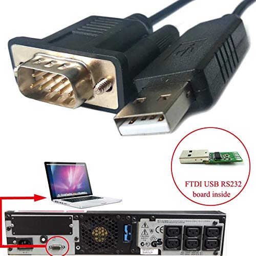 Suamdoen FT231XS USB RS232 to DB9 Communication Cable for APC UPS 940 0024C Serial Kable - Image 2