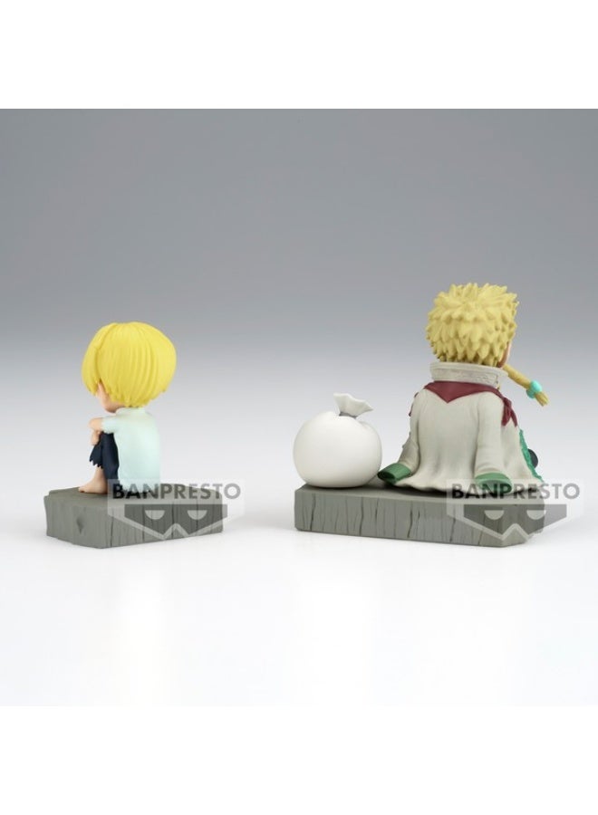 Banpresto One Piece World Collectable Figure Log Stories Sanji & Zeff Statue - Image 3