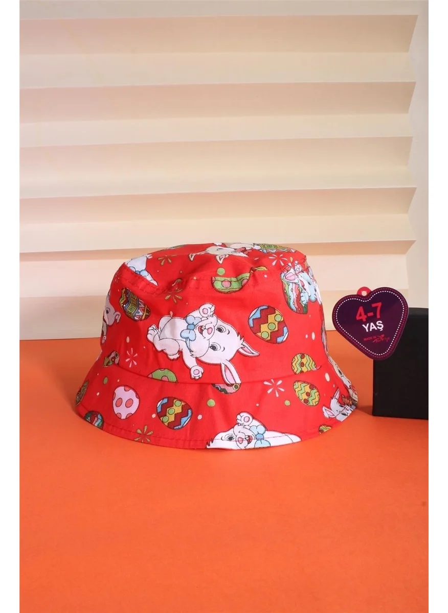 Cappello Red 4-7 Years Safari Hat 24CCKSAFAR11