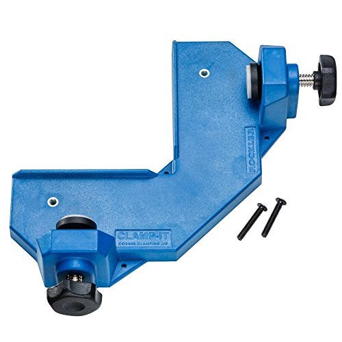Rockler Clamp-It Corner Clamp Jig - Glass-Filled Polycarbonate Woodworking Clamps - Corner Clamps to Hold Panel Parts Together - Right Angle Clamp for Fastening Work - Woodworking Tools - Image 1