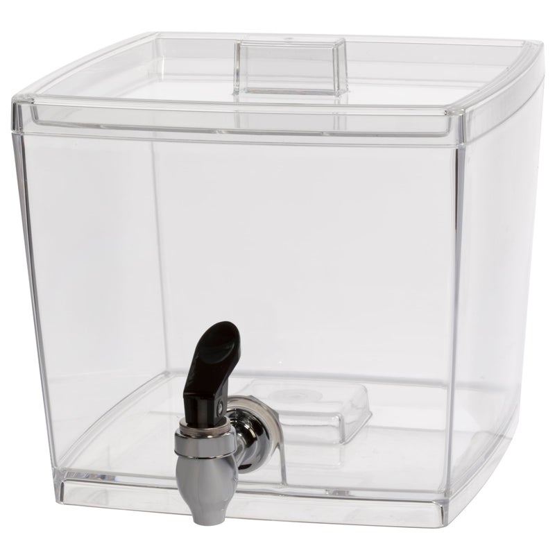 CreativeWare Beverage Dispenser with No Base Sleeve 15 Gallon Clear