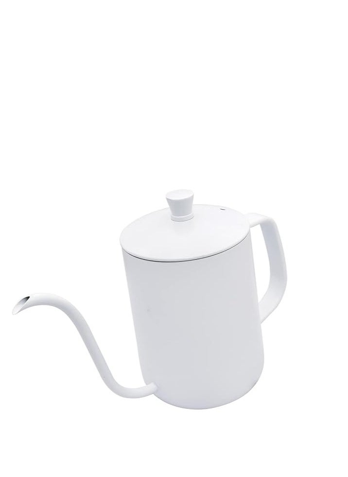 Generic Milk Frothing Pitcher Suitable for Decorating Latte Espresso (White 600ml)  - Image 2