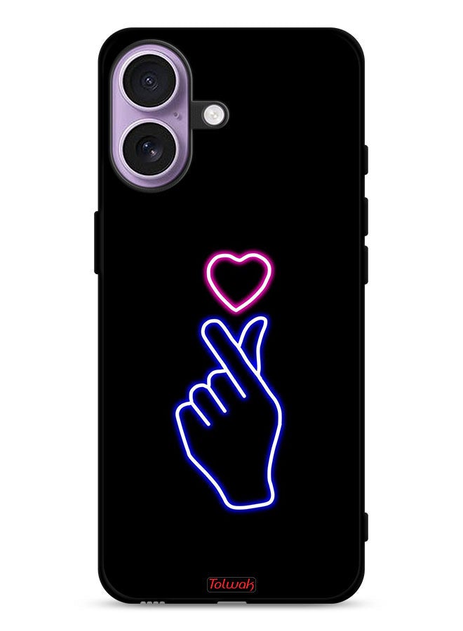Tolwak Apple iPhone 17 Protective Case Cover Snap Heart Art - Image 1