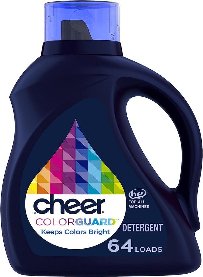 Cheer Liquid Laundry Detergent, 64 Loads, 92 fl oz, HE Compatible - Image 1