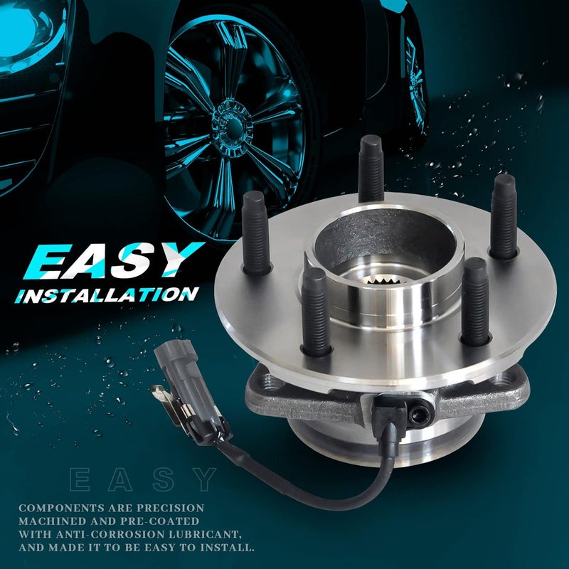IRONTEK 513189x2 Front Wheel Bearing and Hub Assembly for Saturn Vue, Pontiac Torrent, Chevy Equinox - Image 3