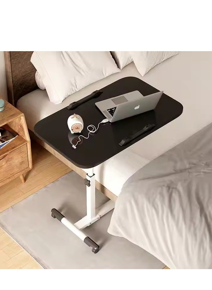 Y&D Lifting and Rotating Laptop Desk Adjustable Laptop Table Adjustable Standing Table With Wheels 60*40cm For Sofa Bedside Coffee Table  - Image 4