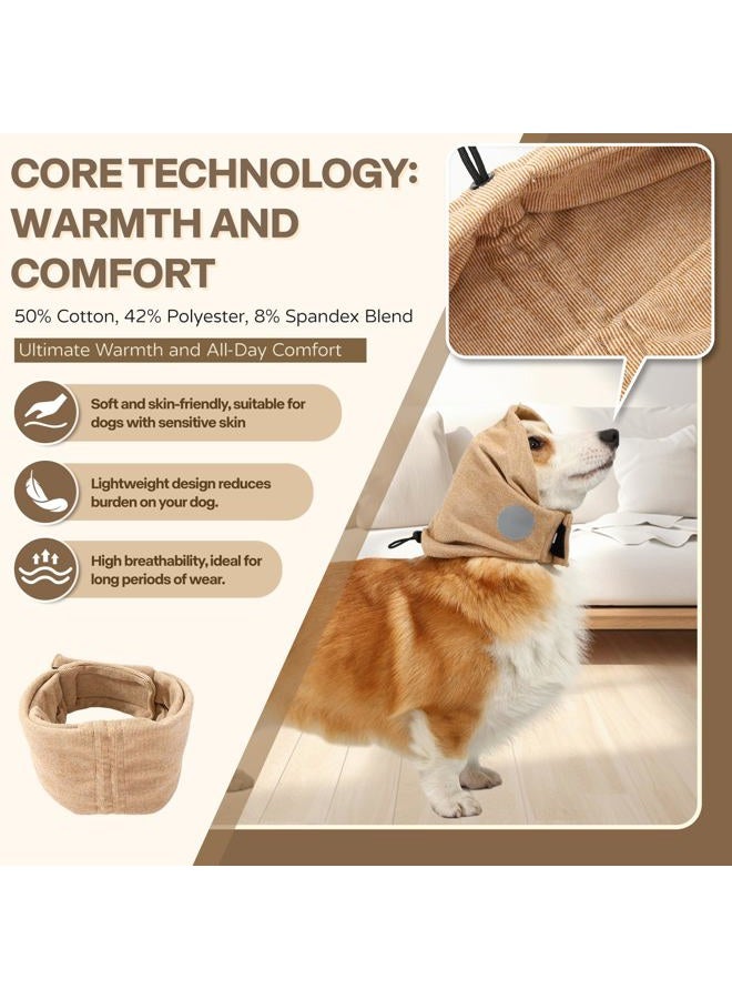 AOOLMOL Dog Ear Muffs Dog Head Ear Warp Noise Protection - Image 2