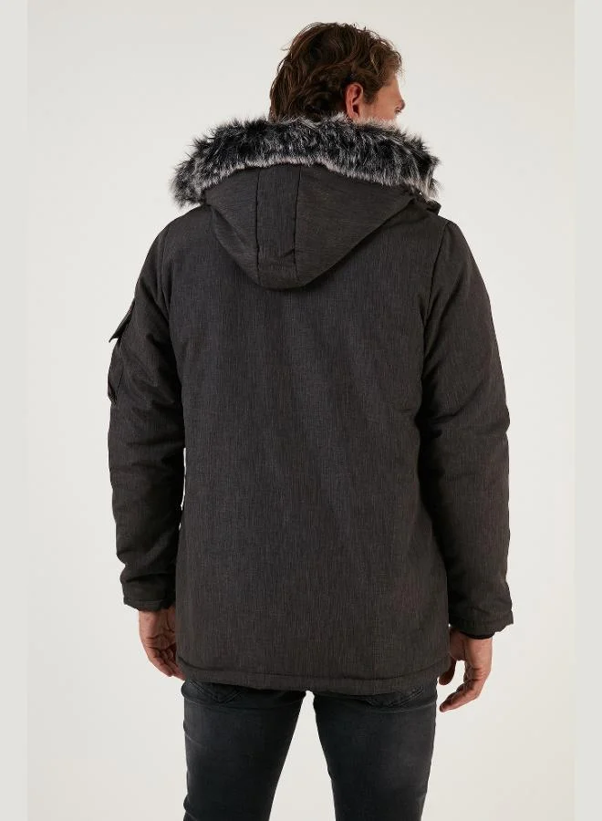 Buratti  Buratti Plush Lined Waterproof, Windproof, Cold-Resistant Slim Fit Jacket for Men - JACKET 5711051 for Men | Best Price UAE