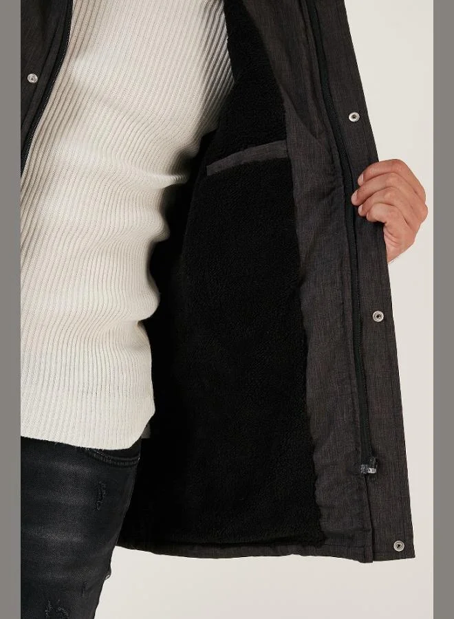 Buratti  Buratti Plush Lined Waterproof, Windproof, Cold-Resistant Slim Fit Jacket for Men - JACKET 5711051 for Men | Best Price UAE