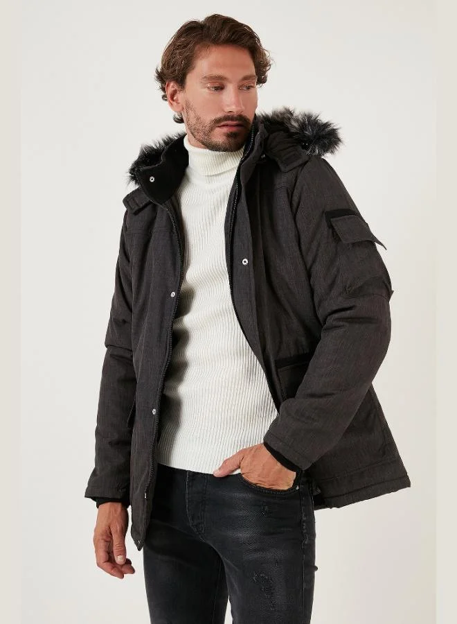 Buratti  Buratti Plush Lined Waterproof, Windproof, Cold-Resistant Slim Fit Jacket for Men - JACKET 5711051 for Men | Best Price UAE