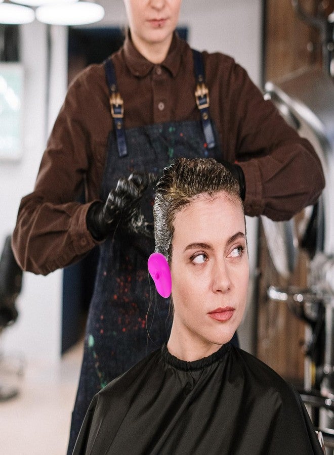 Healifty 3 Pairs Silicone Earmuff Salon Ear Protection Ear Shield Waterproof Ear Cover - Image 2