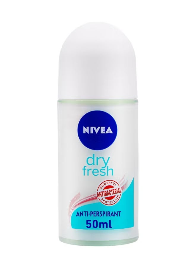 Nivea Dry Fresh Antiperspirant Roll On 50ml - Image 1