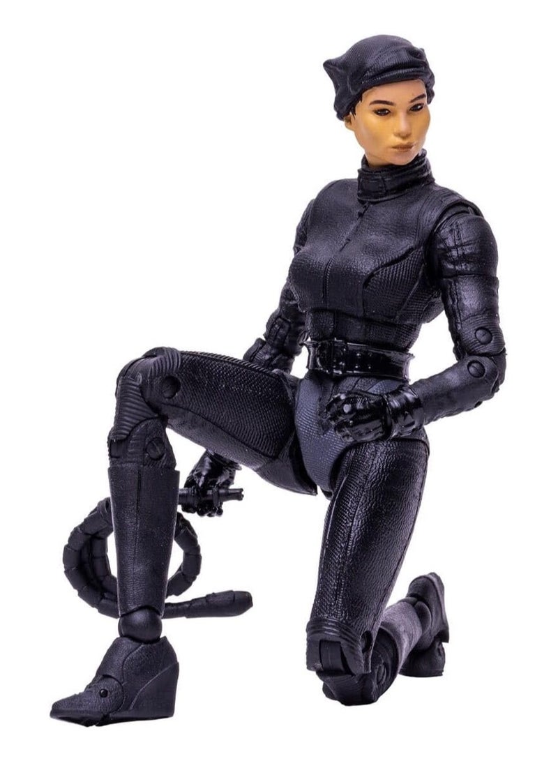 McFarlane Toys- DC Batman Catwoman Unmasked 7-Inch Action Figure with, Collectible DC Batman Movie Figure with Stand Base and Unique - Image 3