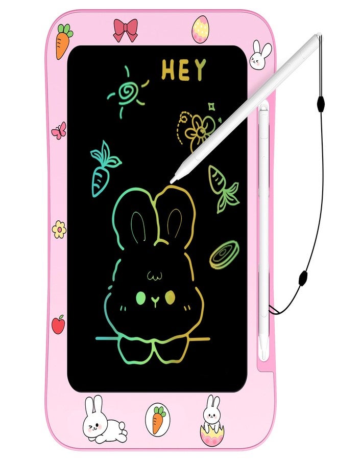 Genialba Easter Basket Stuffer Genialba LCD Writing Tablet for Kids, Colorful Screen Drawing Board for 3-7 Year Old Boys & Girls - Educational Toys Easter Gifts for Kids (Rabbit) - Image 1