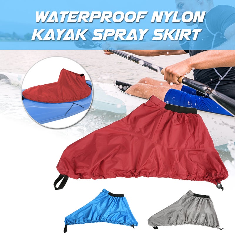 Professional Universal Skirt Shape Waterproof Sunblock Storage Cover Shield for Kayak Canoe - Image 2