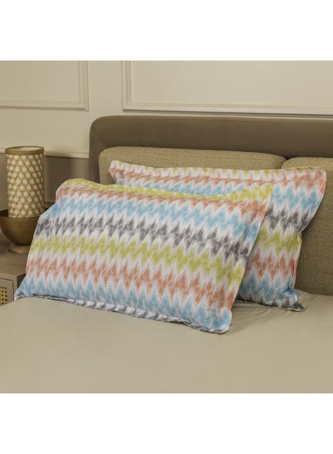 Wakefit غطاء وسادة واكفيت | أغطية وسائد قطنية فاخرة 144 TC - 18 x 27 بوصة (باريسا - مجموعة من 2) - Image 1