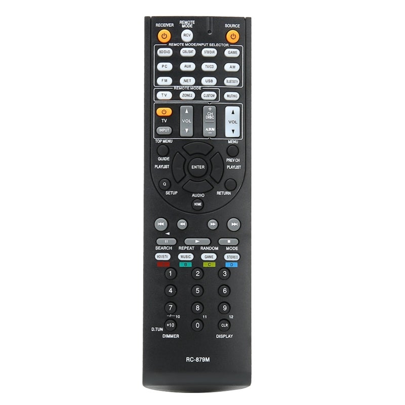 Remote Control for ONKYO AV Receiver - Premium ABS Material - Durable Replacement for TX-NR535 TX-SR333 HT-R393 HT-S3700 - Image 1