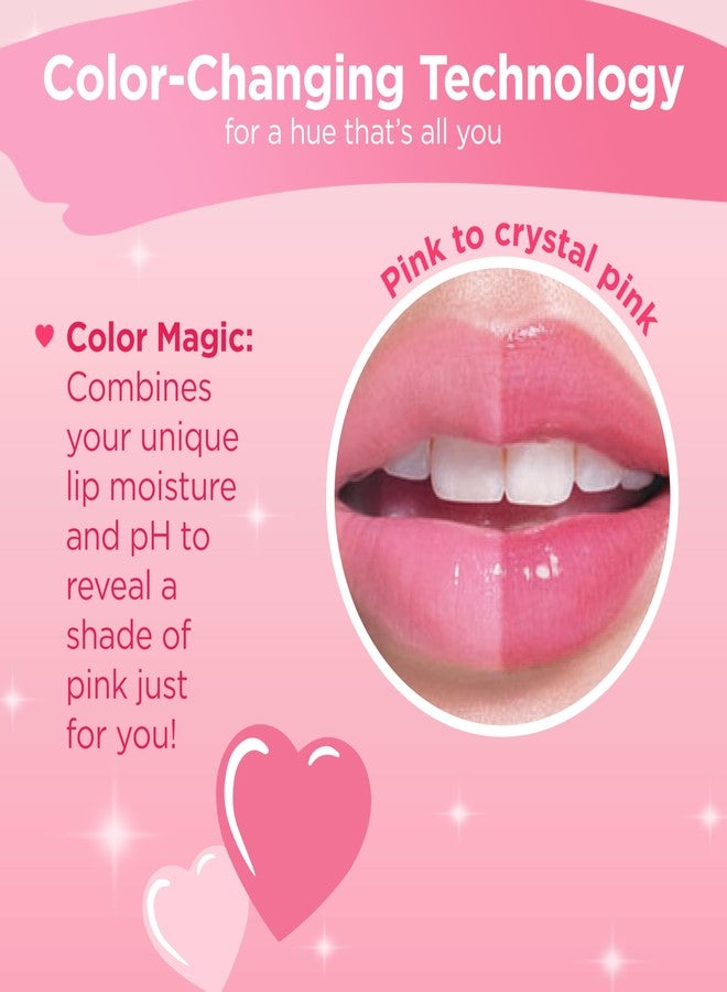 Softlips Magic Color Lip Balm, Crystal Pink Tint, Color-Changing Lip Care, Hydrating, 10-Hour Moisture for All-Day Softness, Berry Pop Flavor, 1 Tube - Image 2
