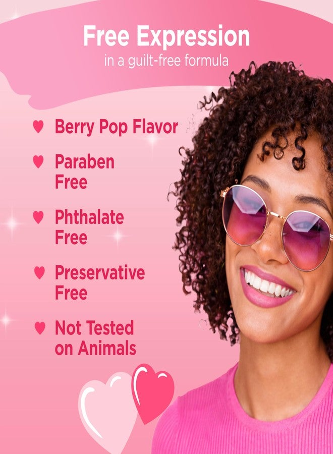Softlips Magic Color Lip Balm, Crystal Pink Tint, Color-Changing Lip Care, Hydrating, 10-Hour Moisture for All-Day Softness, Berry Pop Flavor, 1 Tube - Image 5