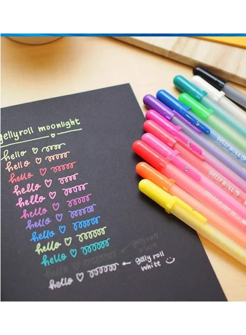 SAKURA 12-Piece Gelly Roll Gel Ink Pen For Art Moonlight Set - Image 2