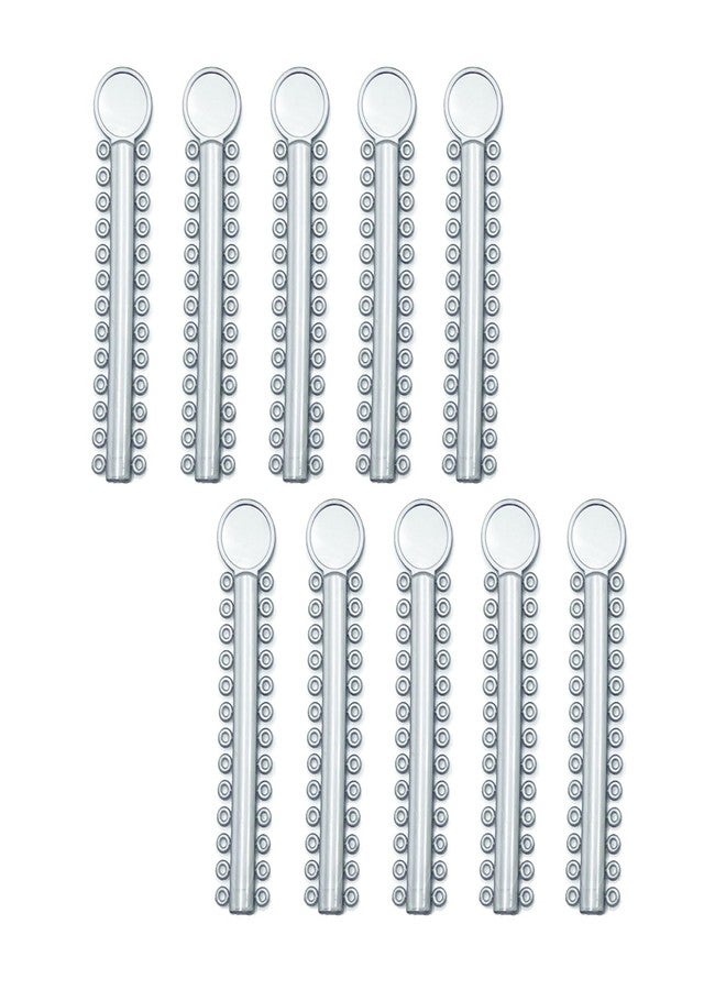 HRASY 1040 pcs Orthodontic Ligature Ties Braces Rubber Bands O-Ring, Silver - Image 1