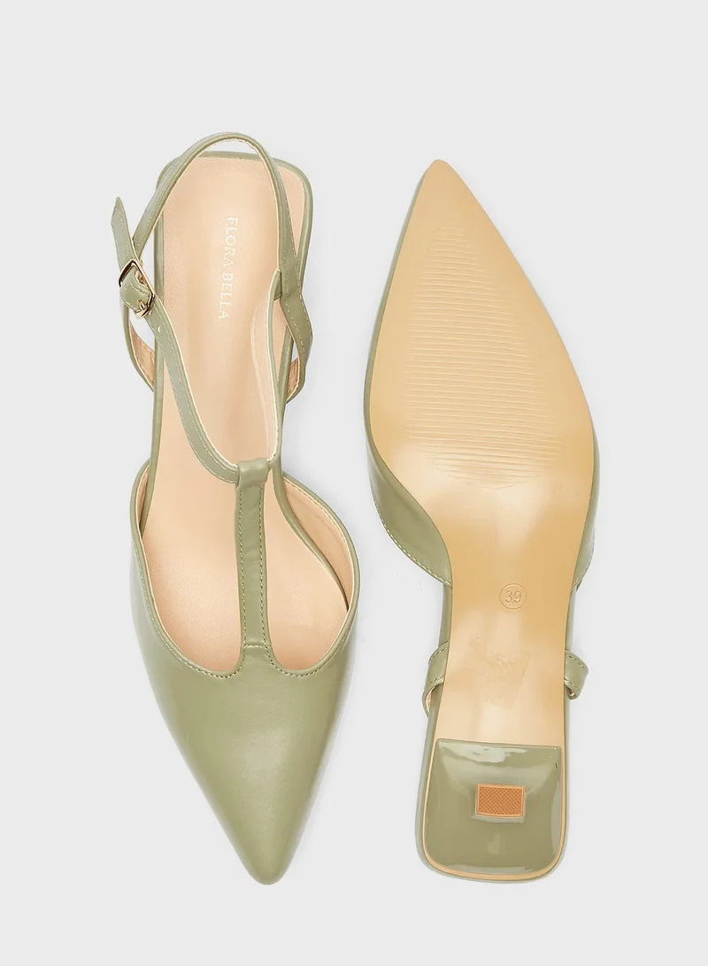 شو اكسبرس Pointed Toe High Heel Pumps
