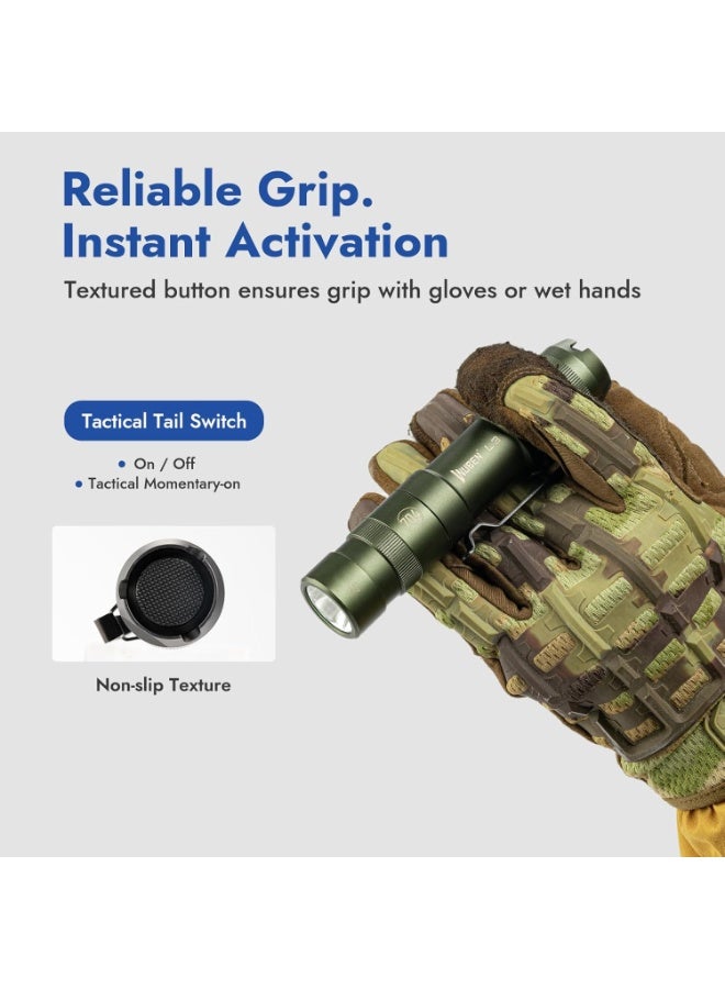 WUBEN L3 Flashlights High Lumens, 3000 Lumen Bright Flashlight Rechargeable, Dual-way USB C Charging 7 Light Mode, IP68 Handheld Flashlight for Tactical/Outdoor/Dog Walking, Tool Gifts for Men - Image 3