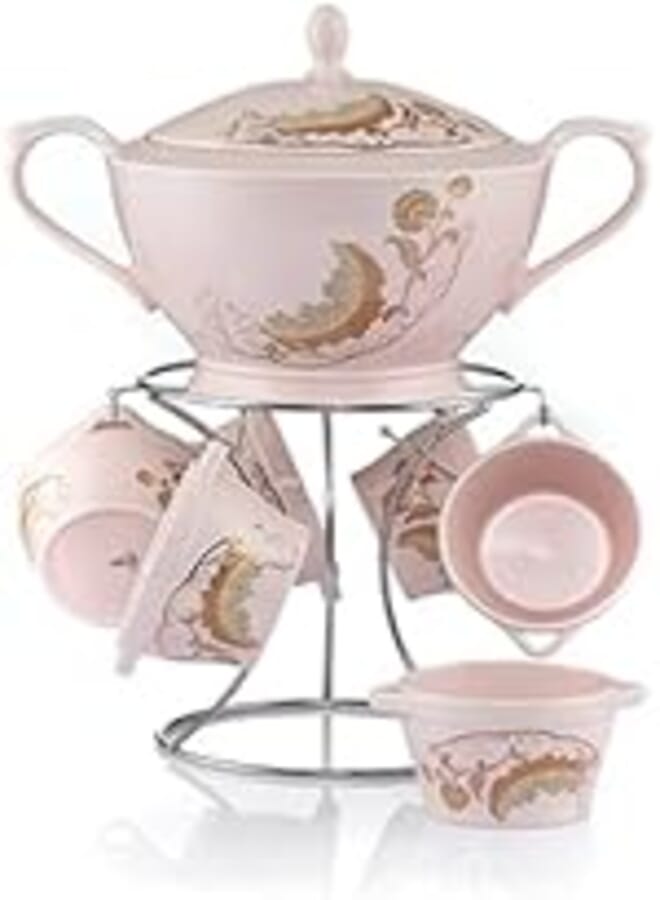 Lotus Lotus Soup Mug with Bowl Set 