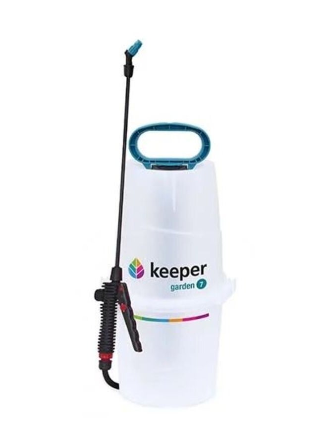 Keepersheep Spanish transparent sprayer for gardens and horticulture, 5 liter tank - Image 1