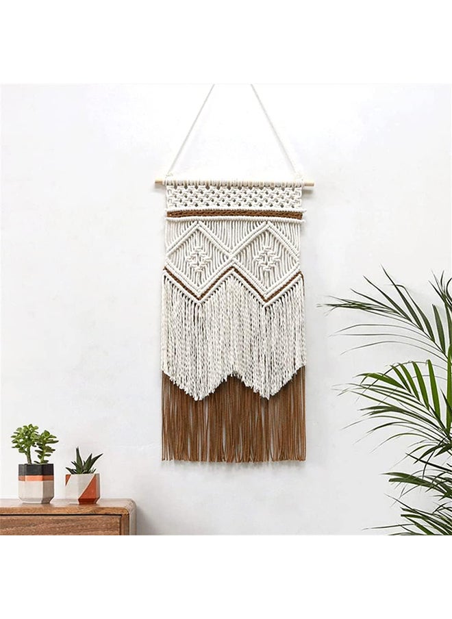 Antikiano Macrame Wall Hanging & Wall Decor.New Bohemian Style 71x40 cm  - Image 2