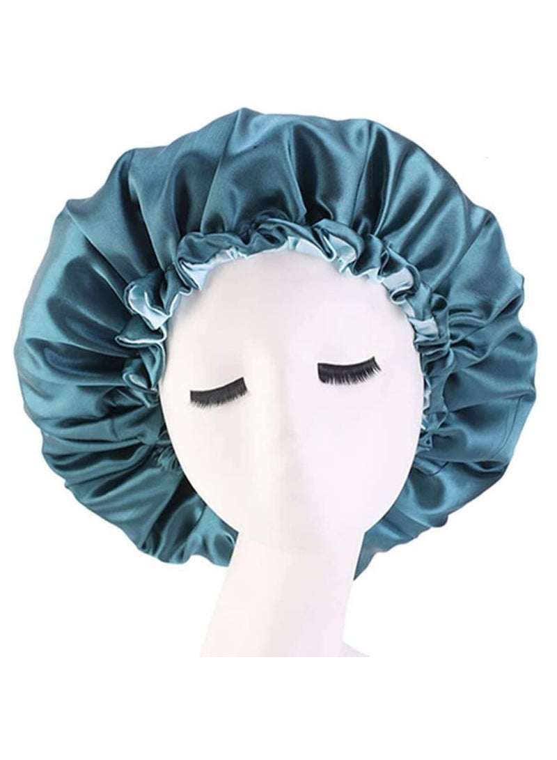 ORiTi Satin Sleep Bonnet Cap Sleeping Hair - Image 1