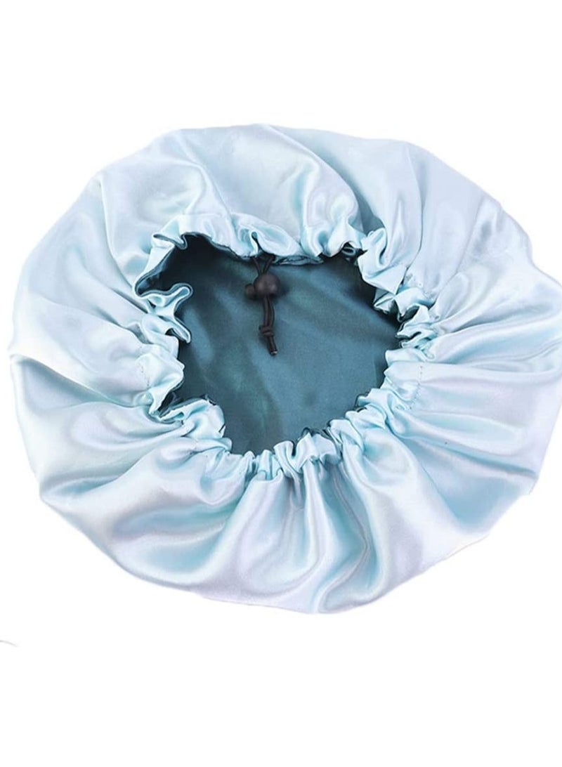 ORiTi Satin Sleep Bonnet Cap Sleeping Hair - Image 4