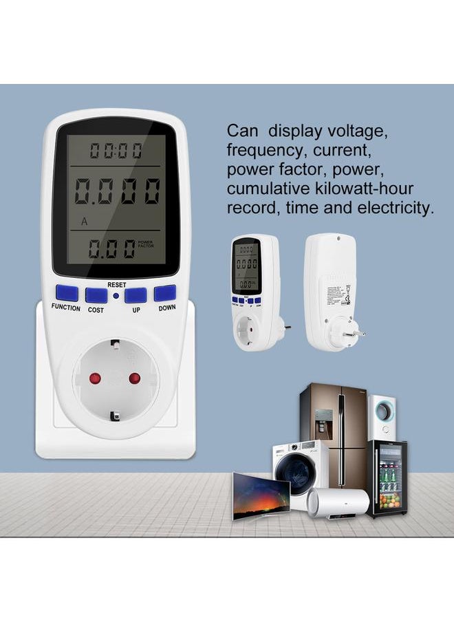 Thoraya LCD Digital Display Watt Current Voltage Electricity Monitor Analyzer  - Image 2