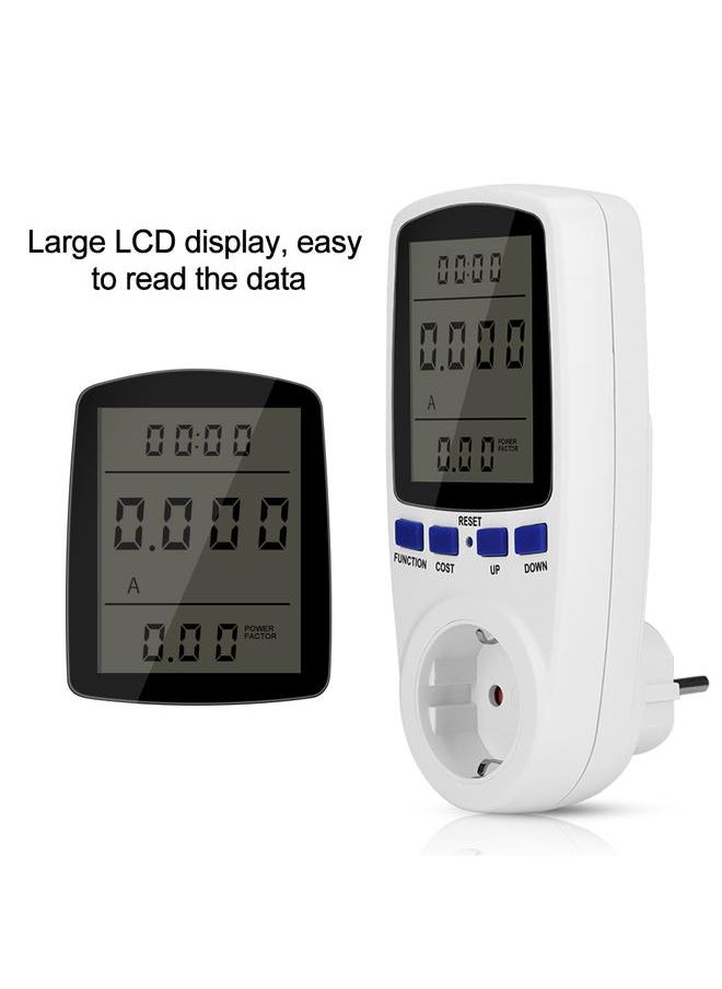 Thoraya LCD Digital Display Watt Current Voltage Electricity Monitor Analyzer  - Image 3
