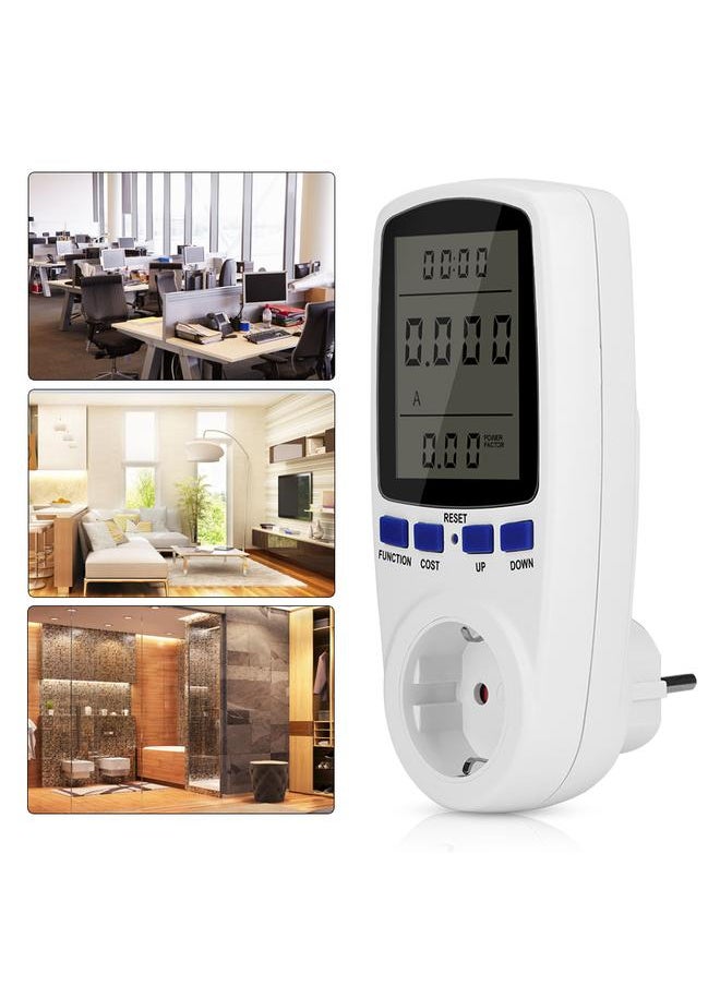 Thoraya LCD Digital Display Watt Current Voltage Electricity Monitor Analyzer  - Image 4