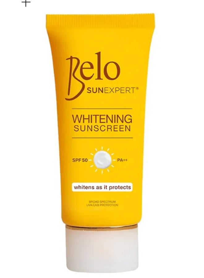 Belo SunExpert Whitening Sunscreen SPF50 PA++ 50ml – Brightening & Sun Protection - Image 1